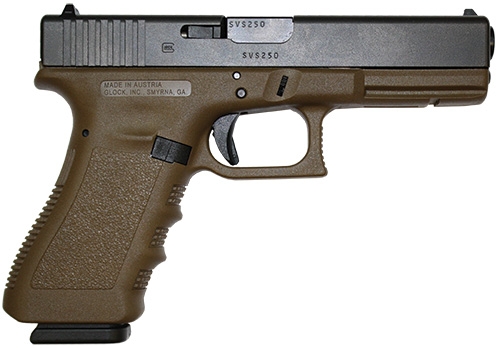 GLOCK G17 FLAT DARK EARTH 9MM