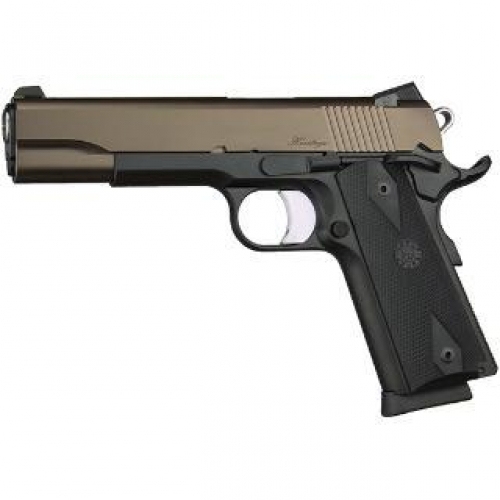 CZ DW HERITAGE 45ACP BLK FRAME BRONZE SLIDE