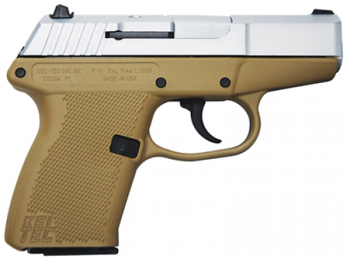 P11 HARD CROME CERAKOTE TAN 9MM