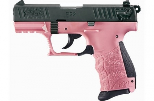 WALT P22 .22 LR  3.4 TB LT PINK