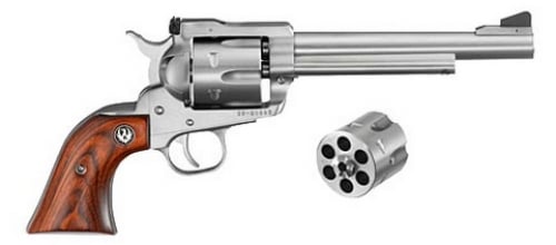 Ruger Blackhawk Convertible Stainless 6.5 357 Magnum / 9mm Revolver
