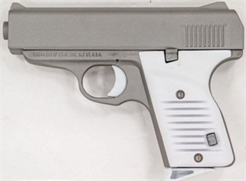 Cobra Firearms FREEDOM 380 SATIN WHITE GRIP