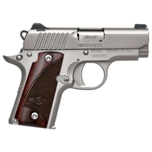 Kimber Micro Carry Stainless 380acp 6rd Rosewood