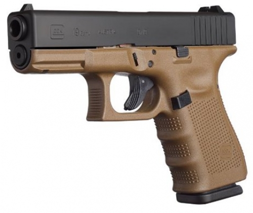 Glock G19 G4 Flat Dark Earth 9mm 10RD