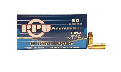 PRVI 9MM 115GR FMJ 50RD