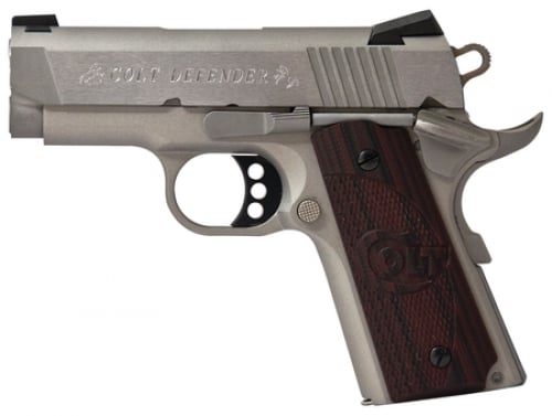Colt Defender Compact .45 ACP 3 Stainless, G10 Grips, 7+1