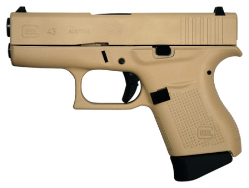 GLOCK 43 9MM 3.39 FXD DS 6