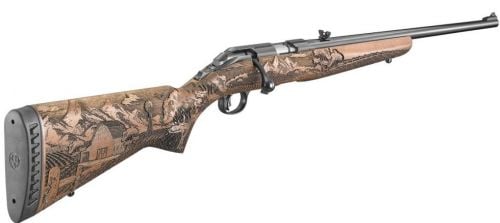 Ruger .22 MAG  BLUED AMERICAN FARMER WOOD STK