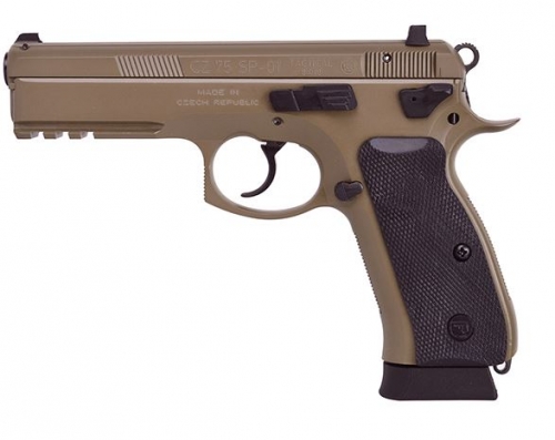 CZ 75 SP-01 TACTICAL 9MM FDE 18RD