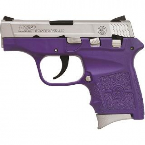 SW BODYGUARD 380 380ACP BRIGHT PURPLE SATIN ALUM