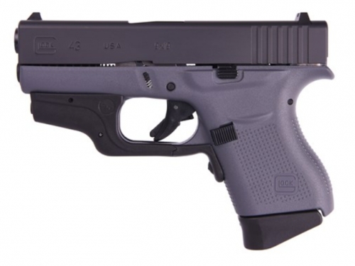 GLOCK G43 CRIMSON TRACE 9MM UI4350201GFCT | 6+1 Rounds, Polymer