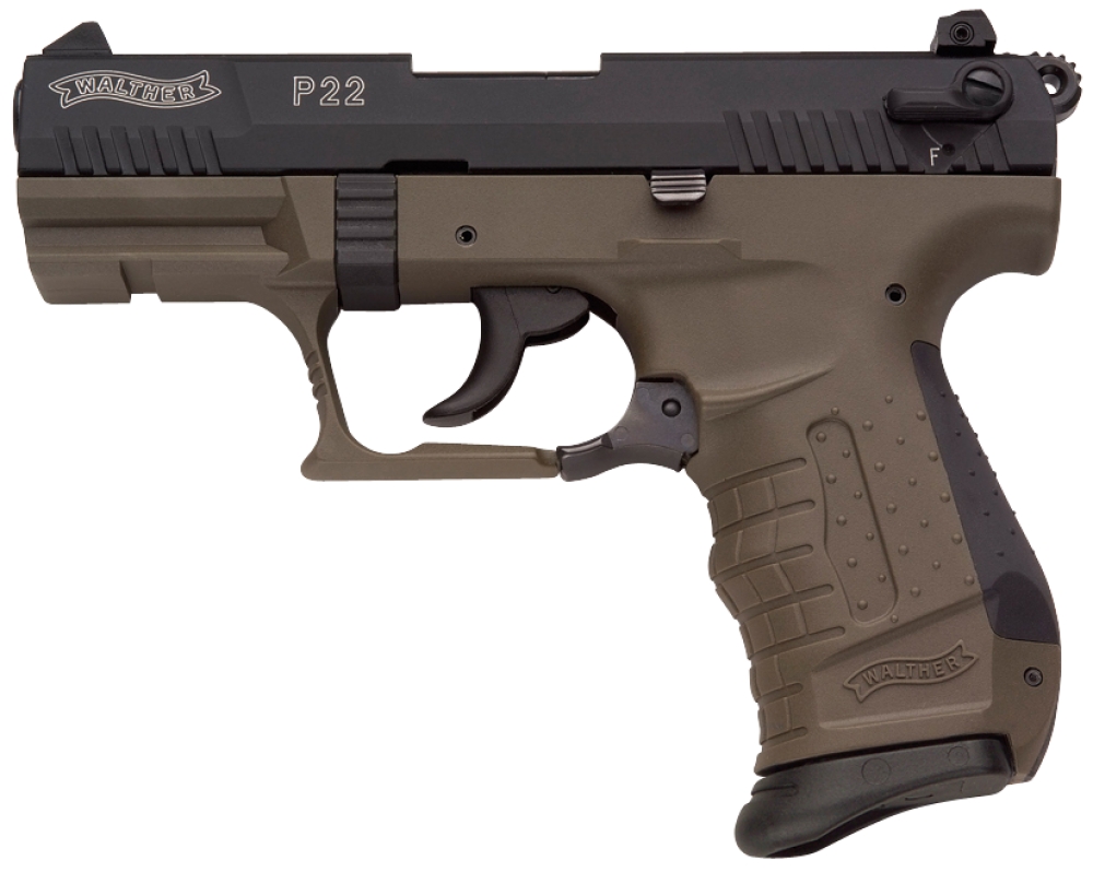 Walther Arms P22 Military .22 LR 3.4 10+1
