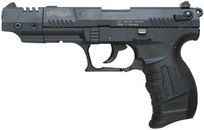 Walther Arms QAP22005 P22 Target 22LR 5 10+1 Blk Poly Grip Black Finish