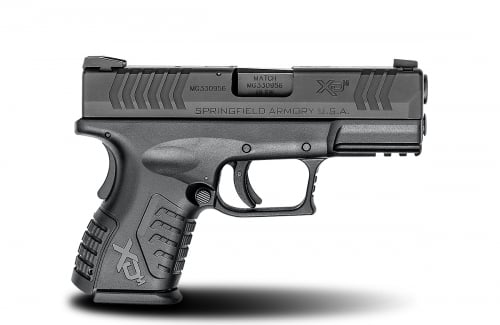 Springfield Armory XDM9384CBHC XDM Compact 40 S&W 3.8 16+1 Poly Grip Black