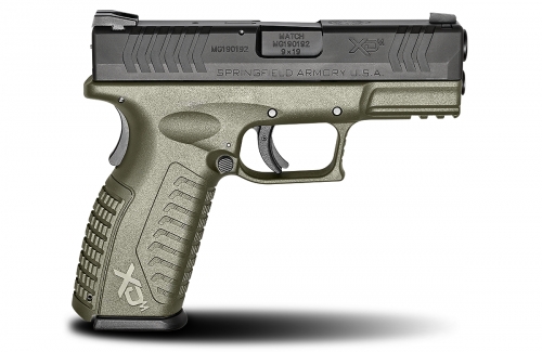 Springfield Armory XDM9389GHC XDM 3.8 Standard 9mm 3.8 19+1 Syn Grip OD