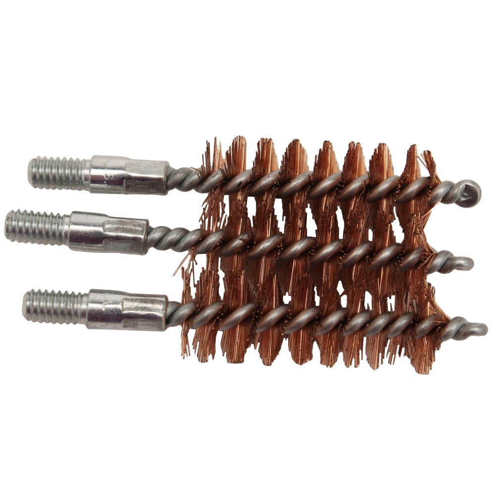 Pack of 3 Tipton Rifle Bronze Bore Brush