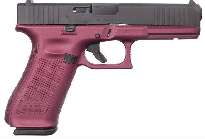 Glock 17 Gen5 Black Cherry Armor Black 9mm 4.49'' 17-Rd Semi-Auto