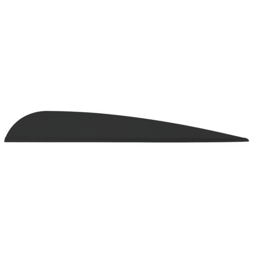 Arizona Archery Enterprise Elite Plastifletch Vanes Black 3.875 in. 100 pk.