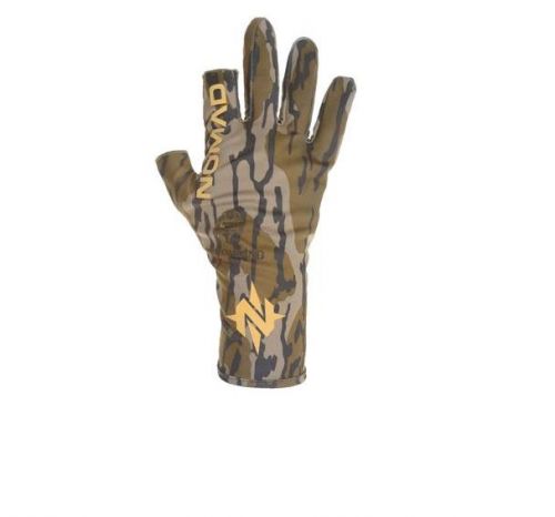 Nomad Fingerless Turkey Glove Mossy Oak Bottomland Large/XLarge