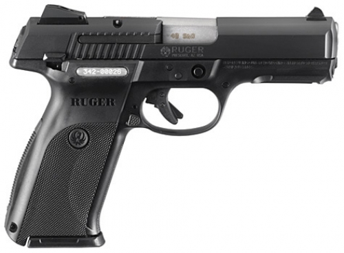 Ruger Centerfire Pistol SR40~ 40 S&W 4.1 bbl Black
