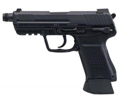 Heckler & Koch H&K HK45CT Compact Tactical V7 LEM .45 ACP 4.57 10+1 Black Black Synthetic Grip
