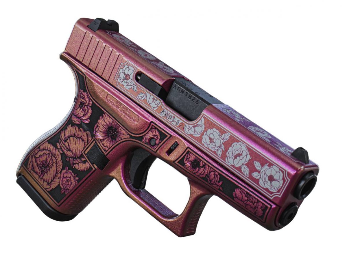 【G4537】Shotgun Rose Shattered Elite Pink Camo Gun Wrap for Shotgun – GunWraps.com