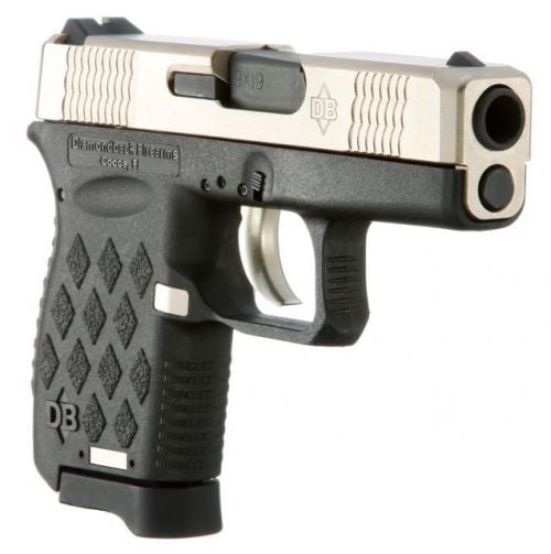 Diamondback Firearms DB9 Polymer 9mm 3 Nickel Slick Black Polymer