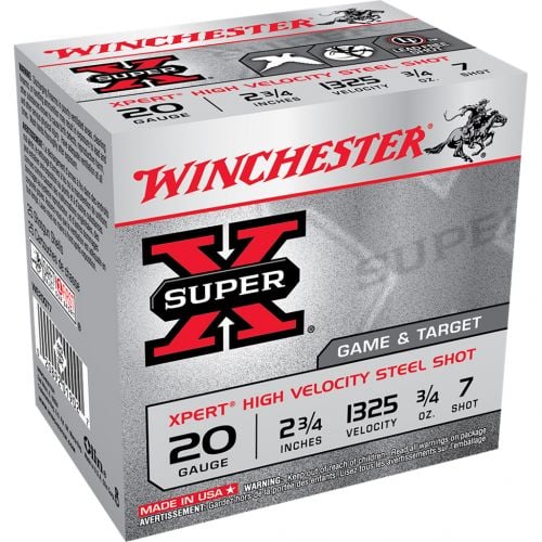 Winchester Super-X Xpert Hi-Velocity 20ga Ammo 25rd