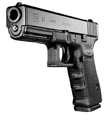 Glock 20 Full Size 10mm Auto Fixed Sights