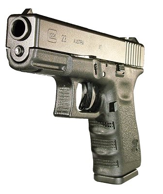 Glock 13 + 1 Round 40 S&W w/Compensator/Steel Fixed Sights