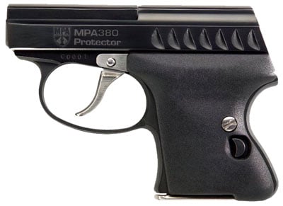 MPA 380B Protector SubCmpct 380 ACP 2.25 5+1 Blk Syn Grip B