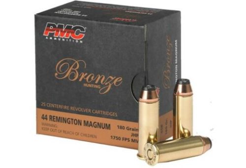 PMC 44 Mag  180 Grain Jacketed Hollow Point 25rd box