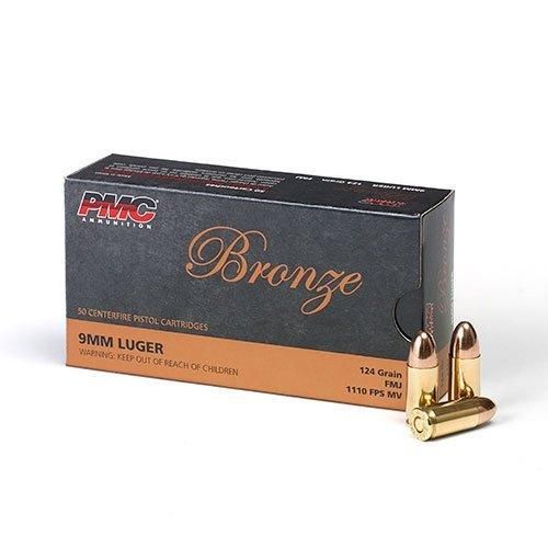 PMC 9MM Target 124 Grain Full Metal Jacket 50rd box