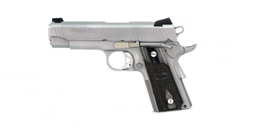 Sig Sauer 1911TCO-45-SSS 1911 Traditional Compact Stainless 7+1 45ACP 4.2