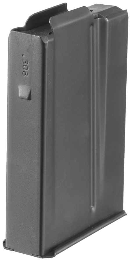 Ruger Scout 10rd Magazine Fits Ruger Precision/Scout 243 Win/308 Win/450 Bushmaster/6.5 Creedmoor Black Steel