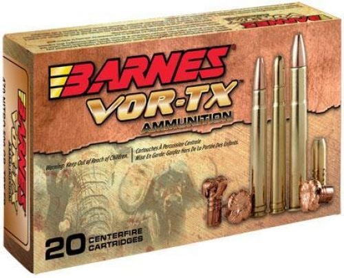 Barnes VOR-TX Safari Rifle .458 Win Mag 450 gr TSX FB 2240 fps - 20/box