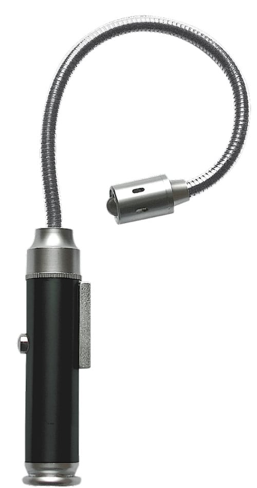 Real Avid AVBR101B Bore Light Magnetic 15,000 Candlepower LED Aluminum Black w/Silver Accents LR44