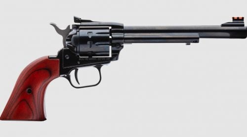 Heritage Manufacturing Rough Rider 9 Round Fiber Optic 6.5 22 Long Rifle / 22 Magnum / 22 WMR Revolver
