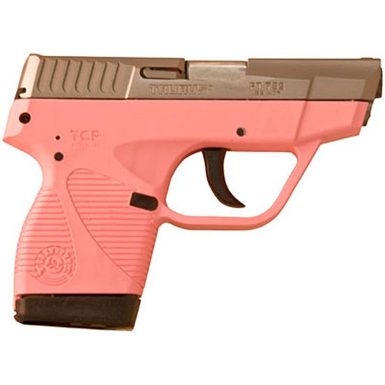 Taurus 732 TCP 32acp 3.3 Pink Frame, Stainless