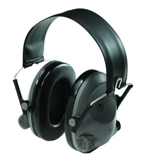 Peltor Electronic Hearing Protection Earmuffs w/Gray/Black F