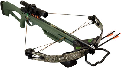 Horton CB300 Brotherhood Crossbow W/Scope Pkg Crossbow/Scope Pkg Brotherhood Grn