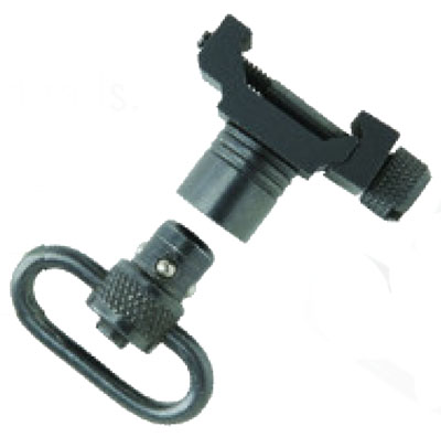 U. Mikes SWIVEL ATTACH PB PICA Black