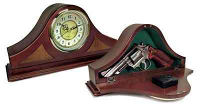 PSP Concealment Clock Concealment Clock Mahogany