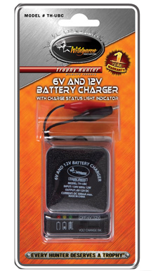 Wildgame Innovations TH-UBC Battery Charger Black
