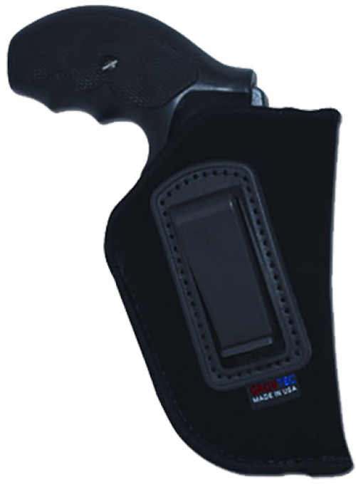 GrovTec US Inc GTHL14160R Inside The Pants IWB Size 60 Black Suede Belt Clip Fits Kel-Tec P-3AT/Ruger LCP w/LG Right Hand
