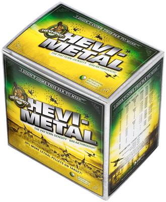 Hevishot 31088 Hevi-Metal Waterfowl 10 Gauge 3.5 1 3/4 oz BB Shot 25 Bx/ 10 Cs