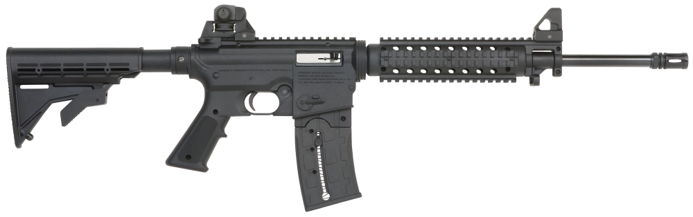 Mossberg & Sons 715T Flat Top Tactical 16.25 Black 22 Long Rifle Semi Auto Rifle