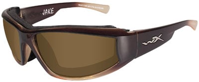 Wileyx Eyewear Jake Safety Glasses Brown Fade