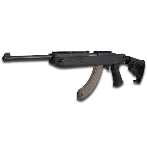 Ruger 1284 10/22 Tapco Semi-Automatic 22 Long Rifle (LR) 18.5 25+1 Tapco Black Stk Black
