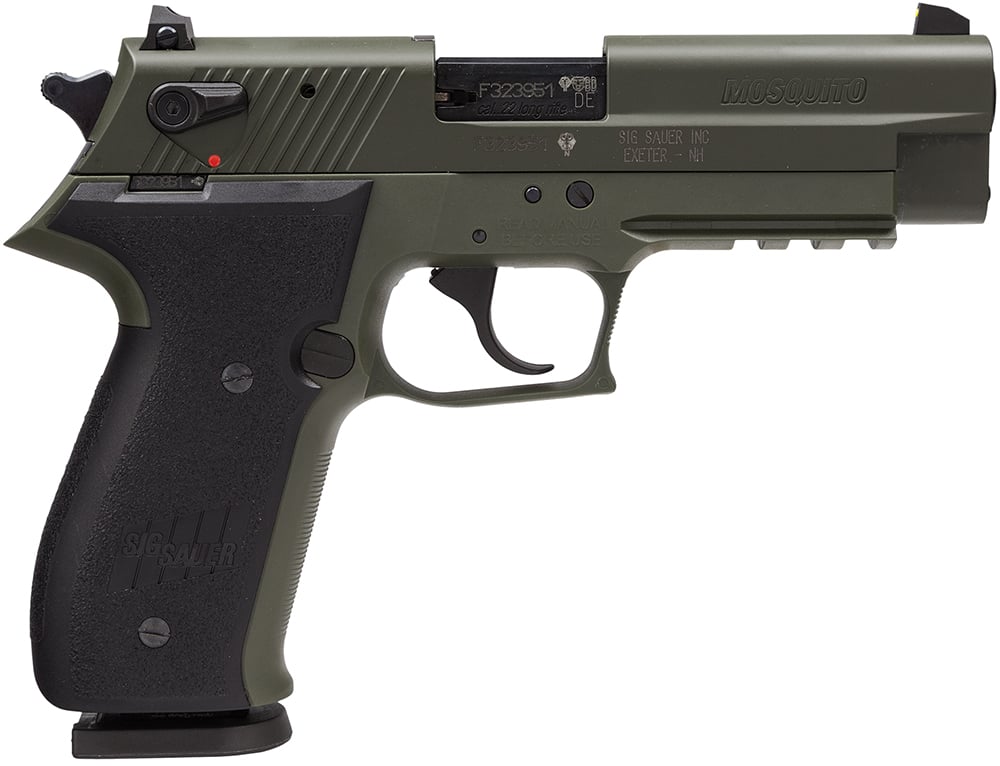Sig Sauer MOS-22-OD Mosquito OD Green 10+1 .22 LR 3.9